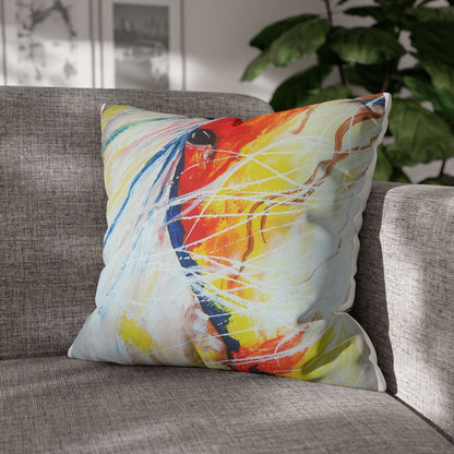 Ember Faux Suede Pillowcase: Ignite Your Space with Passionate Spirit