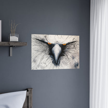 Eagle Eye Matte Poster: Soar with Freedom and Power