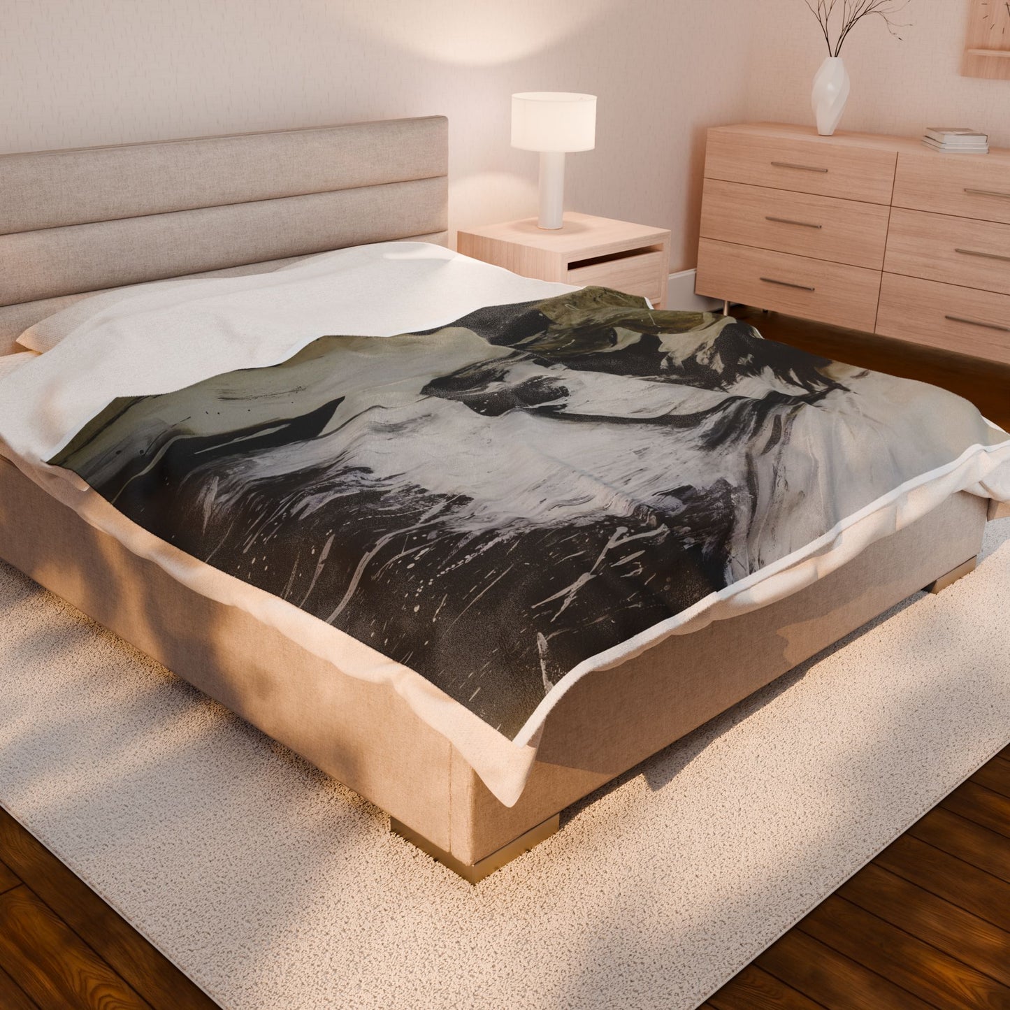 Phantom - Velveteen Plush Blanket