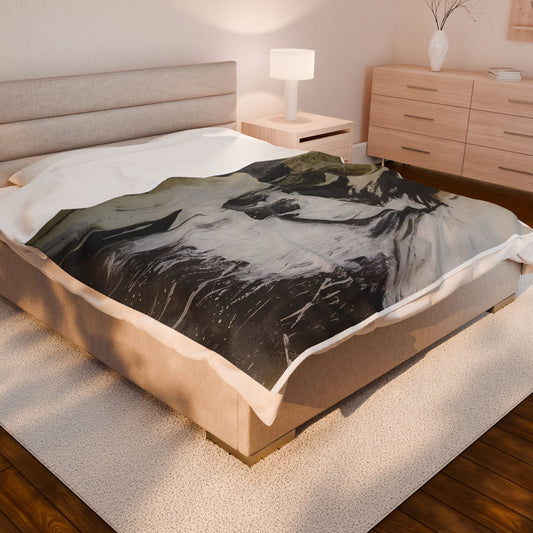 Phantom - Velveteen Plush Blanket