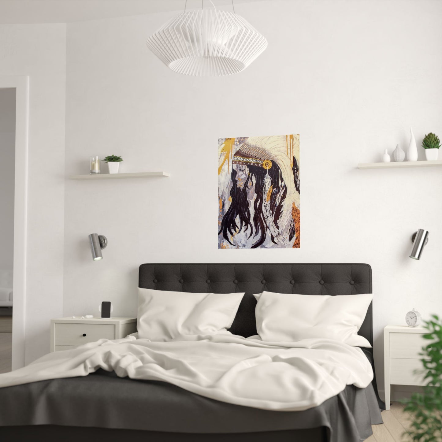 The Dreaming - The Dreaming Satin Poster: A Tribute to nature’s serenity and spiritual beauty