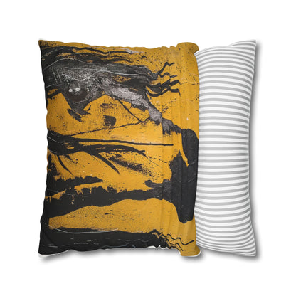 Onyx Faux Suede Pillowcase: Embrace the Power and Luxury of Bold Elegance