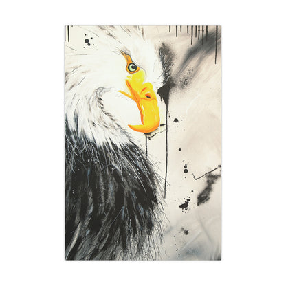 Majestic Eagle Satin Poster: Unleash the Power and Freedom of the Skies