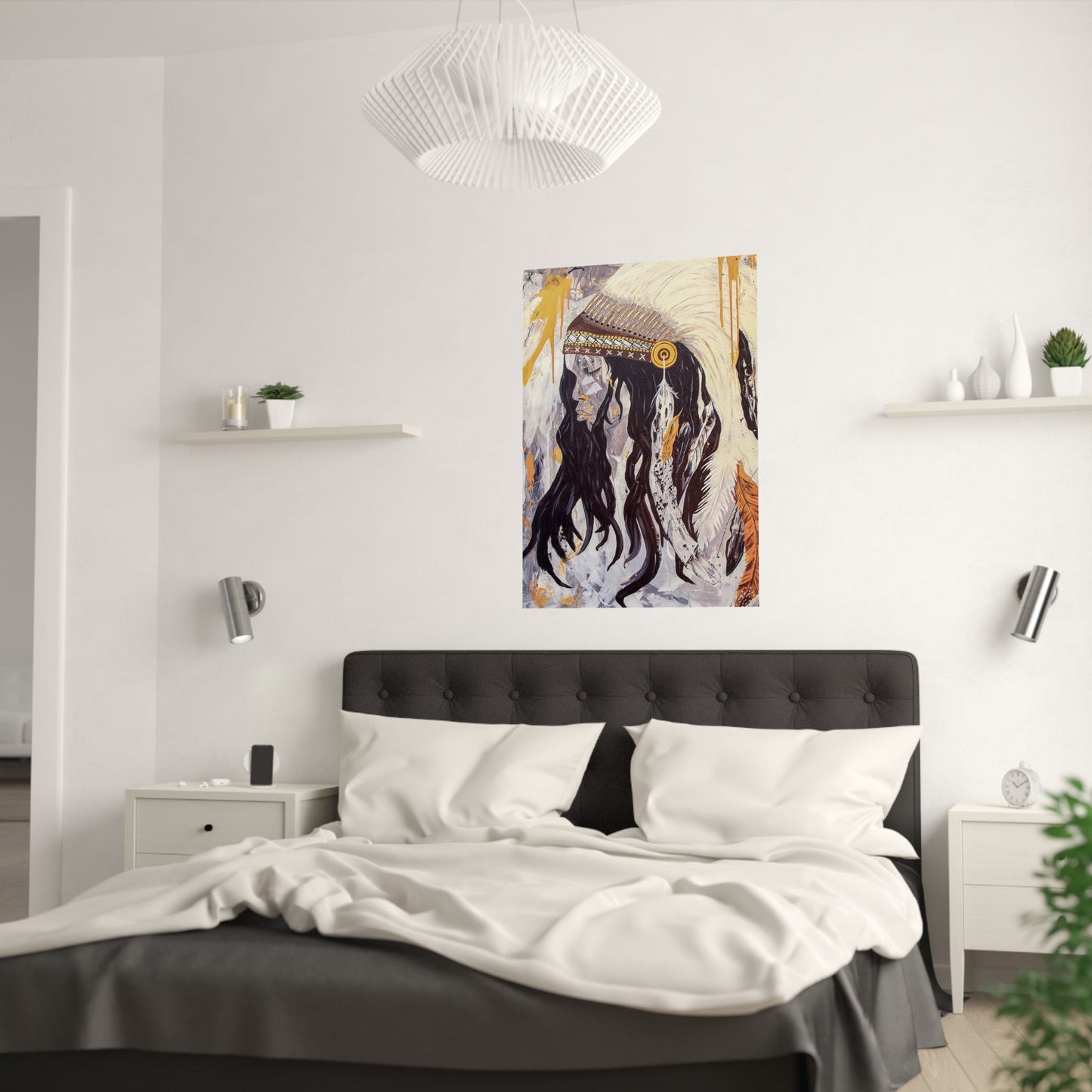The Dreaming - The Dreaming Satin Poster: A Tribute to nature’s serenity and spiritual beauty