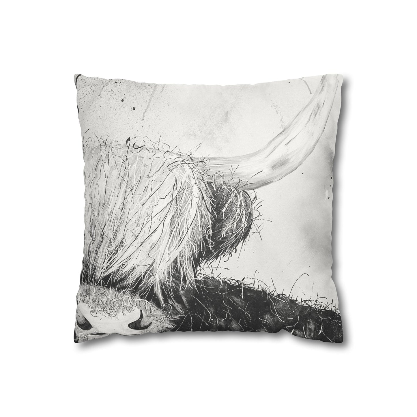 Highlander - Faux Suede Square Pillowcase