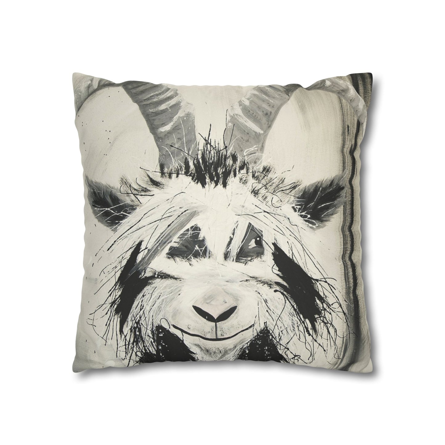 Billy - Faux Suede Square Pillowcase