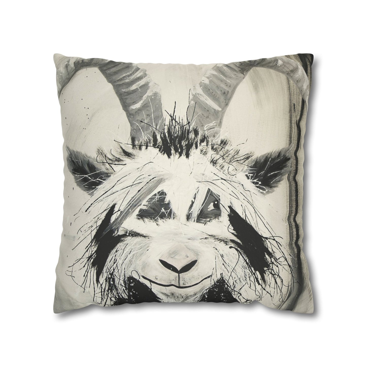 Billy - Faux Suede Square Pillowcase