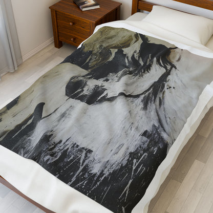 Phantom - Velveteen Plush Blanket