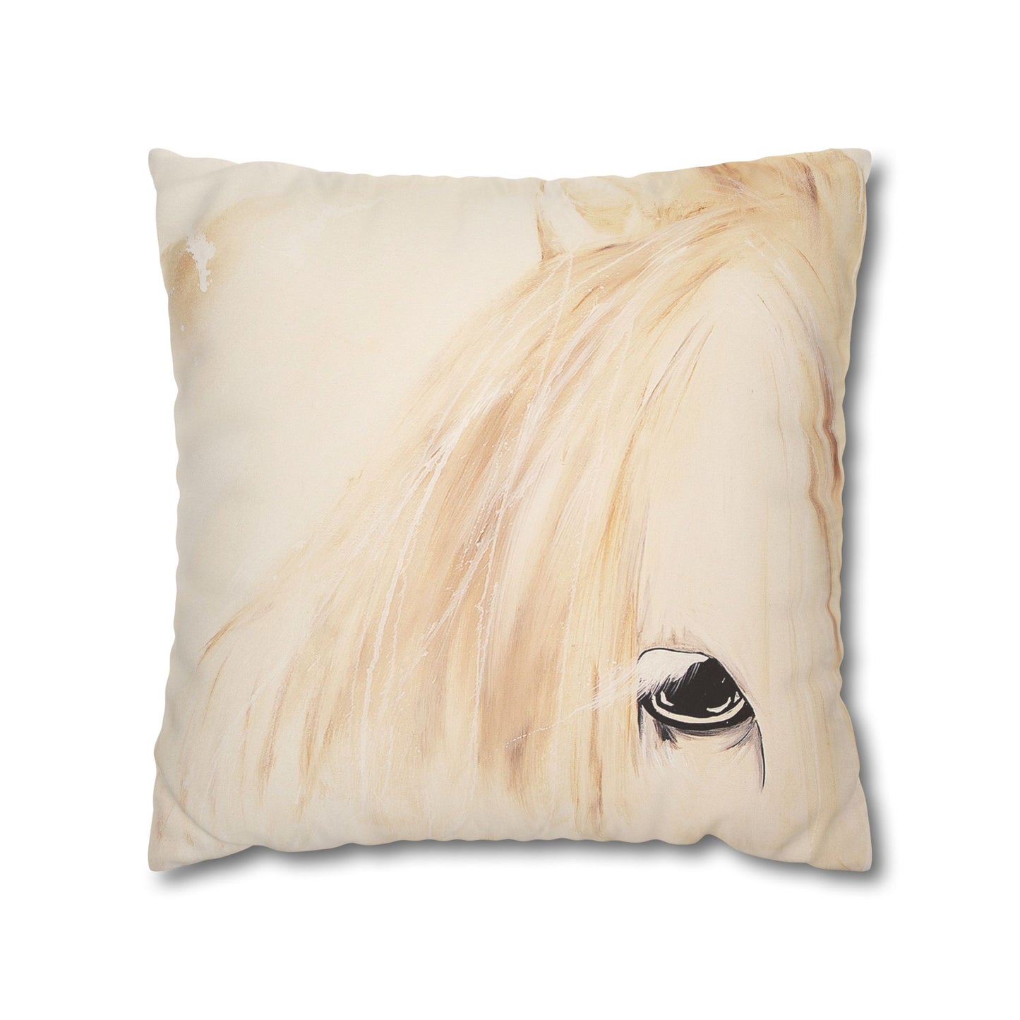 Gentle Soul Faux Suede Pillowcase: Embrace Tranquility and Inner Calm