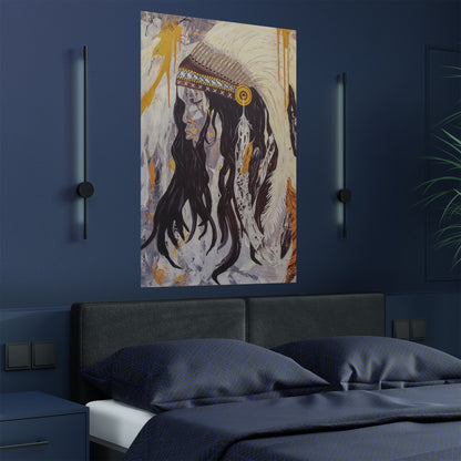 The Dreaming – Mystical Satin Poster for Soulful Spaces