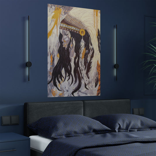 The Dreaming – Mystical Satin Poster for Soulful Spaces
