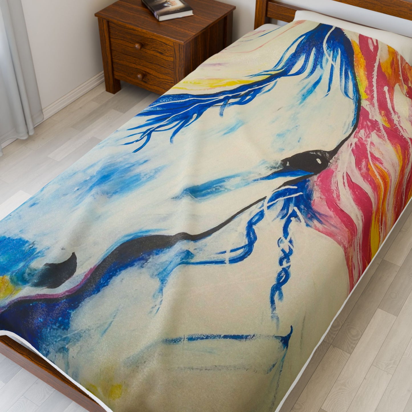 Celestial - Velveteen Plush Blanket