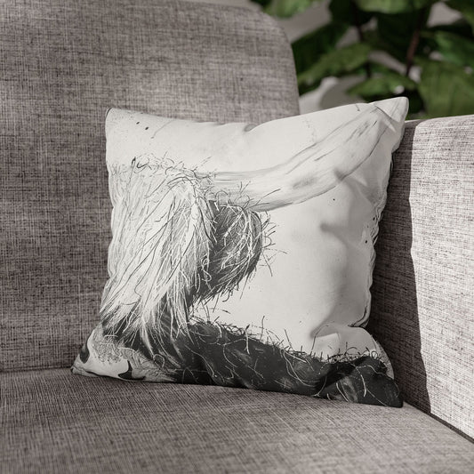 Highlander - Faux Suede Square Pillowcase