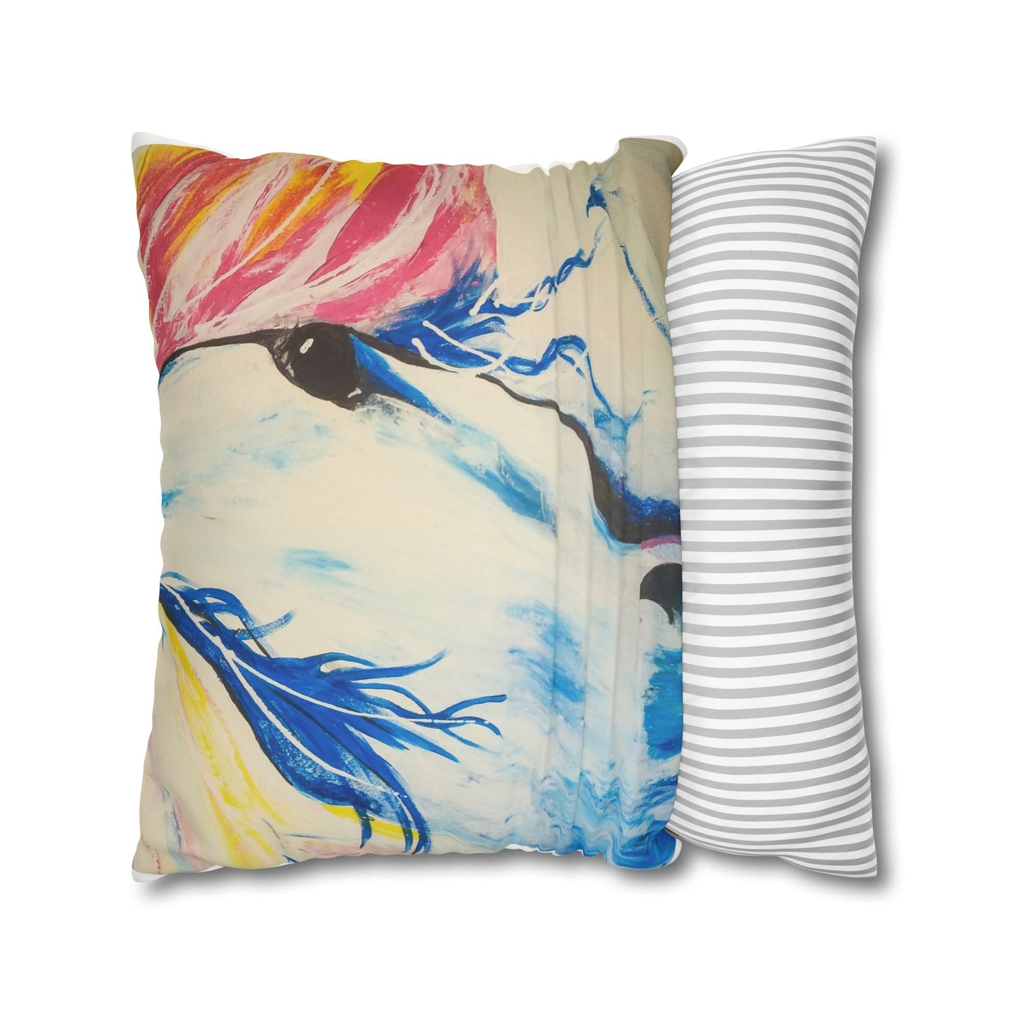 Celestial Faux Suede Pillowcase: Embrace the Magic of the Cosmos