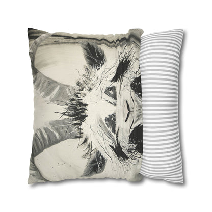 Billy - Faux Suede Square Pillowcase