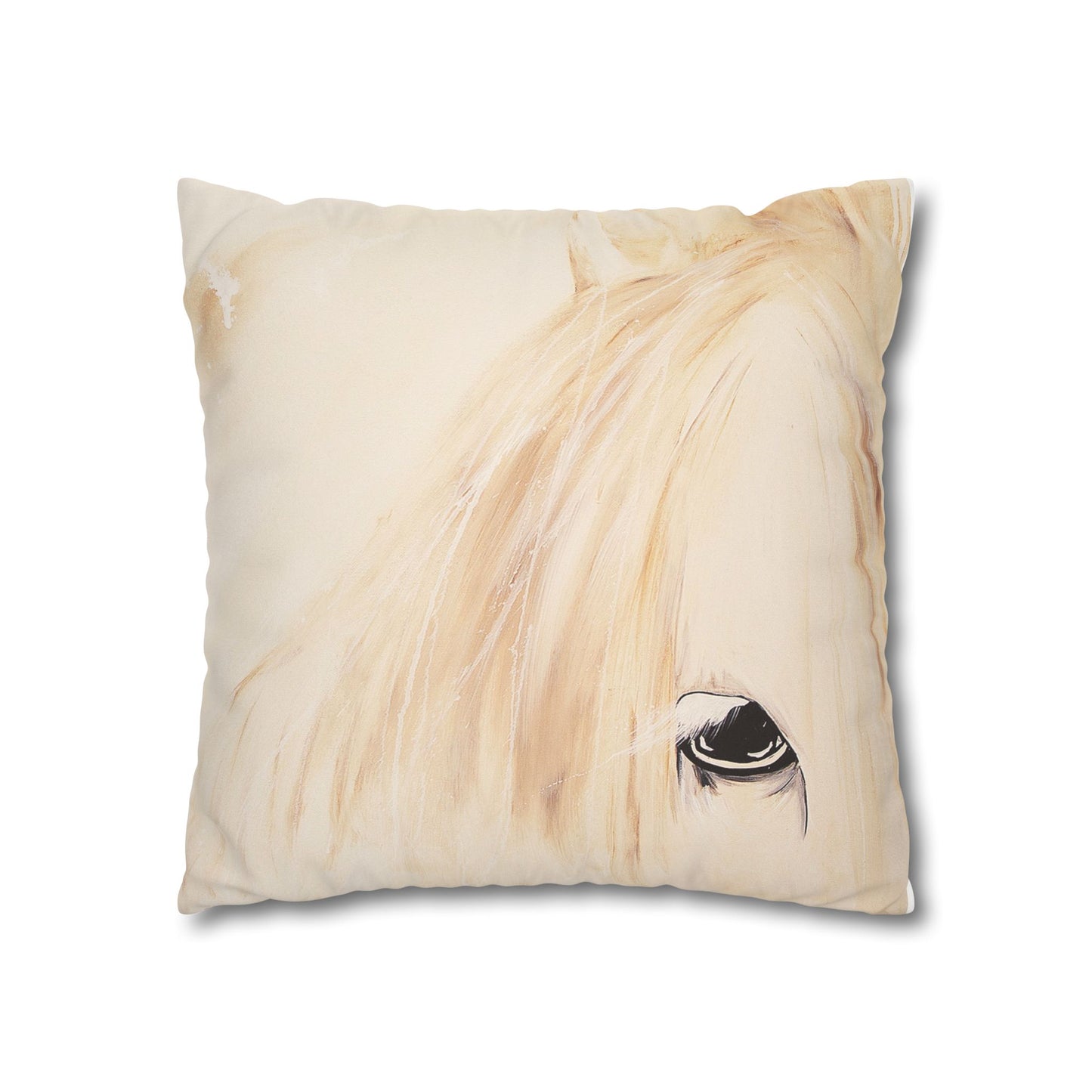 Gentle Soul Faux Suede Pillowcase: Embrace Tranquility and Inner Calm