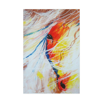 Ember Matte Poster: Ignite Your Space with Fiery Energy