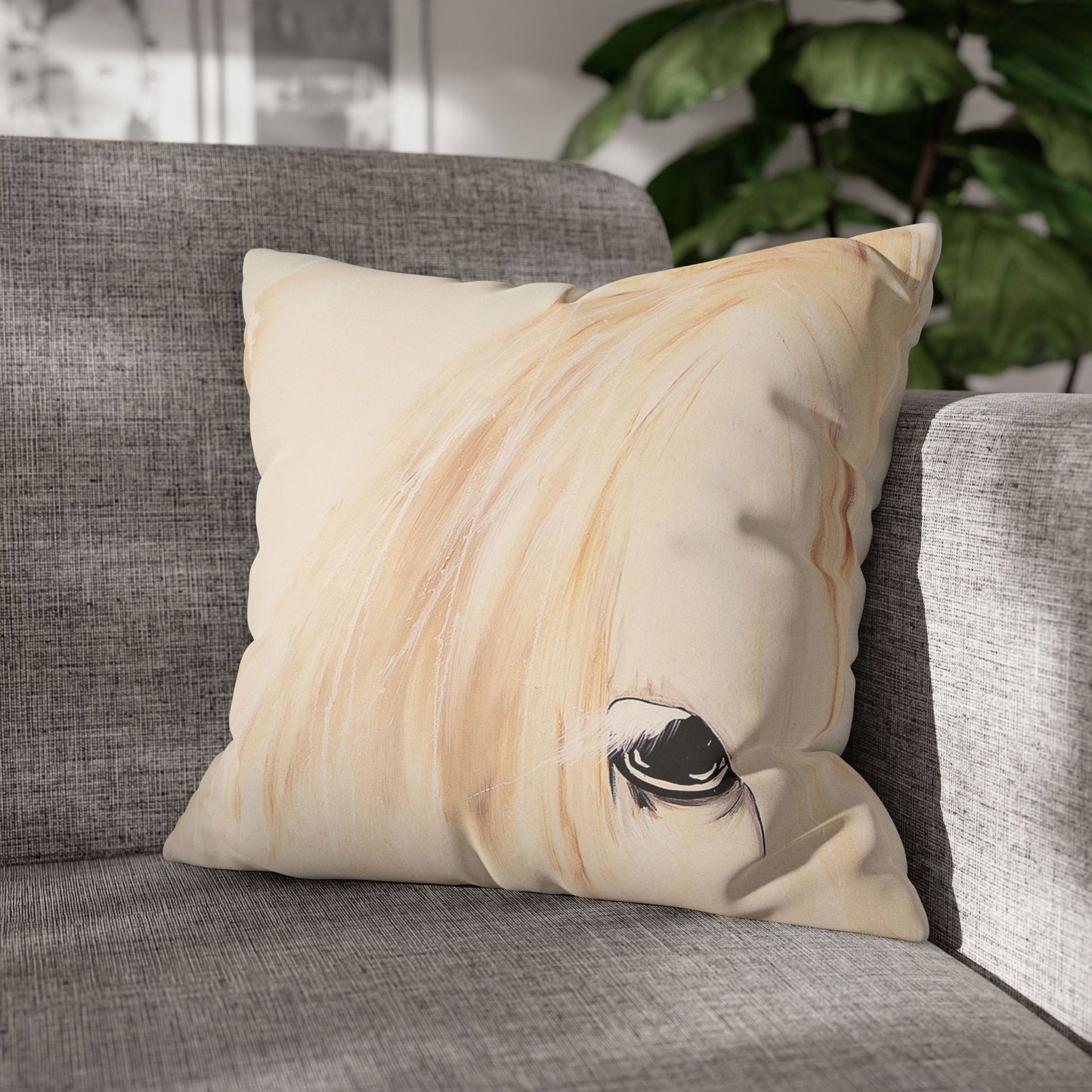 Gentle Soul Faux Suede Pillowcase: Embrace Tranquility and Inner Calm
