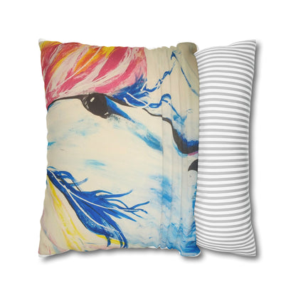 Celestial Faux Suede Pillowcase: Embrace the Magic of the Cosmos