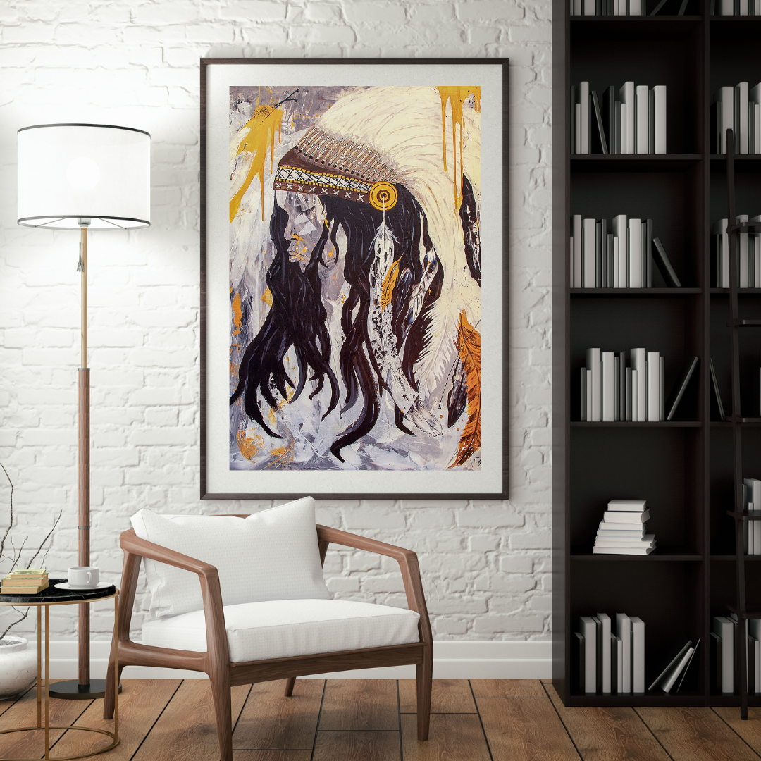 The Dreaming – Mystical Satin Poster for Soulful Spaces