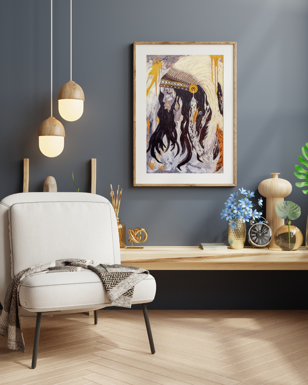 The Dreaming – Mystical Satin Poster for Soulful Spaces